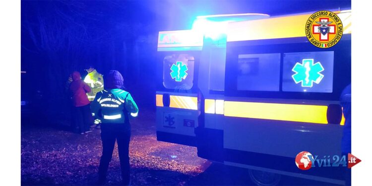 Il Soccorso Alpino Siciliano, il SAGF della GdF e un medico del 118 hanno raggiunto sul nord dell’Etna un 67enne ma ormai deceduto