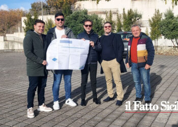 Il sindaco Carlo Caputo ha consegnato i lavori per la costruzione di un impianto fotovoltaico per l’alimentazione di veicoli elettrici