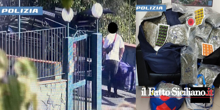 Arrestati due albanesi di 26 e 20 anni dalla Polizia di Catania che trasportavano 60 kg di marijuana, rinvenuti anche 640 g di hashish