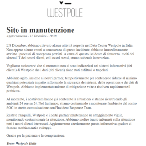 Un attacco informatico Hacker a livello nazionale sta mettendo in difficoltà tantissime amministrazioni. Il comune di Bronte tra i colpiti
