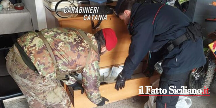 I CC della Stazione di Mazzarrone hanno arrestato due giovani fratelli per spaccio di marijuana, hashish, cocaina ed eroina