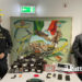 La GdF di Palermo con l’unità cinofila ha scoperto e arrestato tre soggetti che in un box detenevano quasi 30 kg tra hashish e cocaina