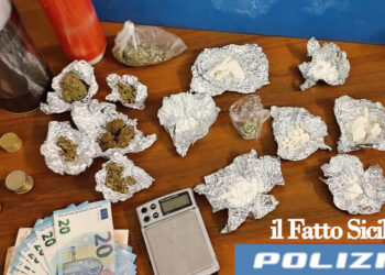 La Squadra mobile di Catania ha individuato e arrestato un 52enne che in uno stabile spacciava cocaina e marijuana
