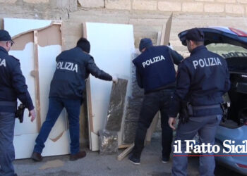 Tre arrestati dalla Polizia di Stato di Niscemi: avevano nascosto 28 kg marijuana, valore € 200 ml, in alcuni telai di porte