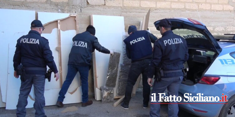 Tre arrestati dalla Polizia di Stato di Niscemi: avevano nascosto 28 kg marijuana, valore € 200 ml, in alcuni telai di porte