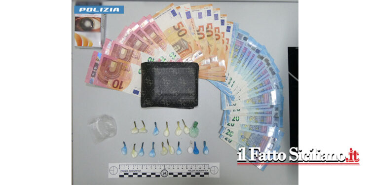 Il Commissariato di Taormina ha arrestato al casello autostradale un 22enne per spaccio di cocaina