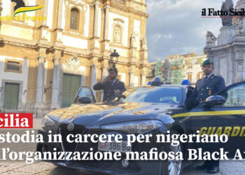 La GdF di Palermo ha eseguito una custodia in carcere per un nigeriano 49enne residente a Palermo organico alla Black Axe