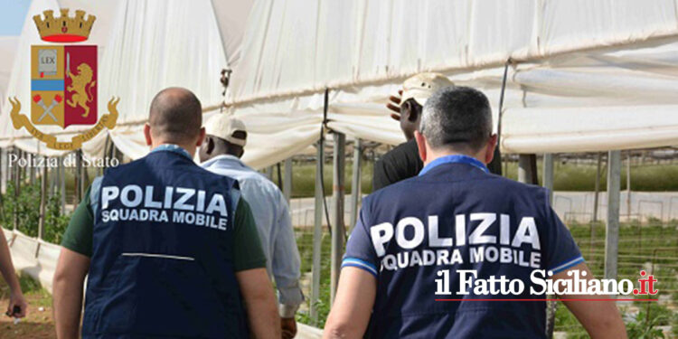 Denunciati 2 imprenditori agricoli dalla Squadra Mobile di Ragusa per sfruttamento di immigrati e per gravi carenze igienico-sanitarie