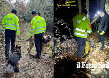 I militari del Soccorso Alpino della Guardia di Finanza di Nicolosi hanno ritrovato un escursionista disperso sul versante sud dell'Etna