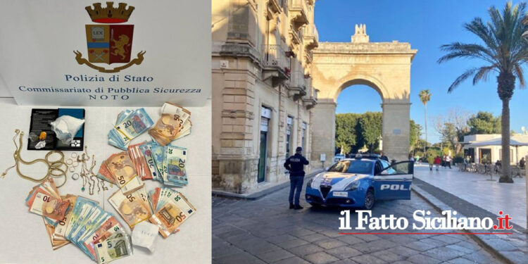 Arrestata 57ene dal Commissariato di Noto: nascondeva la cocaina e marijuana nella suola delle scarpe e a vari monili d’oro nell’auto