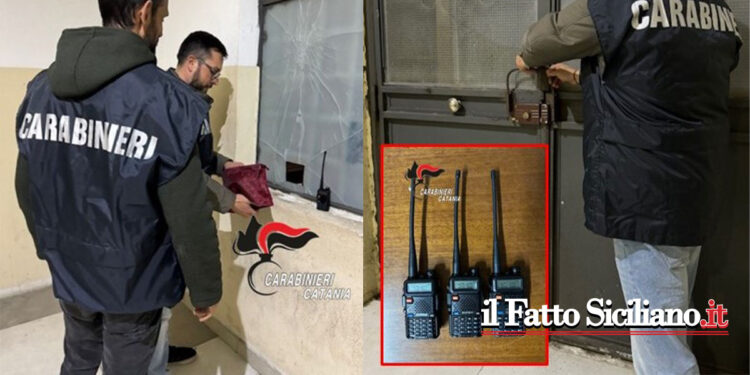 Catania. L’ingresso di un condominio trasformato in piazza di spaccio a Librino