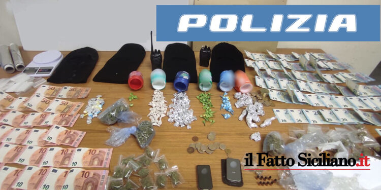 Catania. Sequestrate oltre 300 dosi di droga