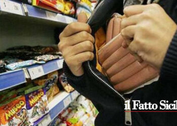 Prov. Catania. Da 5 giorni rubava nello stesso supermercato