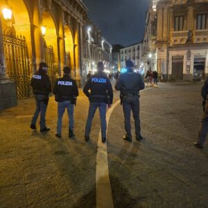 Continuano i controlli straordinari delle zone del centro storico cittadino e della movida cittadina del fine settimana