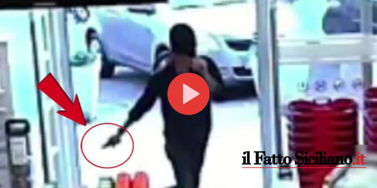 Paternò. Rapina al supermercato di Corso Italia. (GUARDA VIDEO)