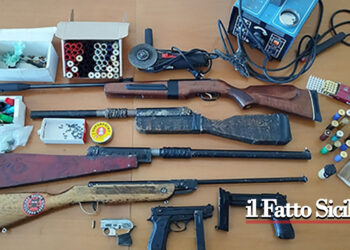 Sicilia. Arrestato fabbricante di armi clandestine