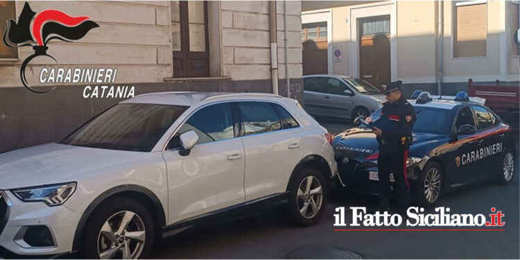 Giarre. Beccati a bordo di un’auto rubata