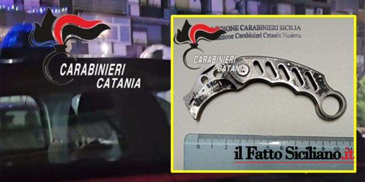 Catania. In giro con un coltello letale. Denunciato 24enne