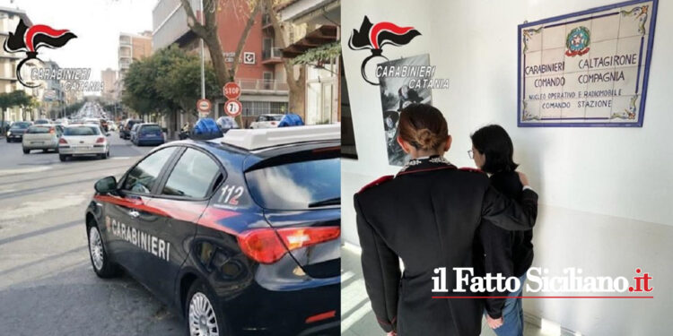 I CC di Caltagirone hanno tradotto in carcere un 40enne del luogo che ancora dopo 7 anni dalla fine relazione prende la ex a schiaffi e alla gola