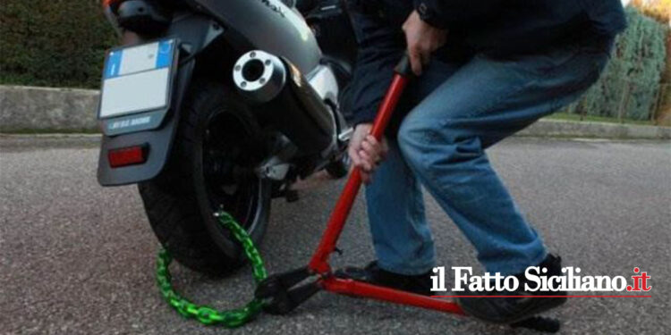 Catania. Recuperato scooter rubato