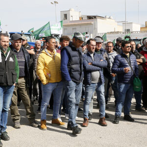 Un migliaio di agricoltori di tutta la prov. di Trapani hanno pacificamente manifestato a Marsala: domani sfileranno. Martedì a Roma