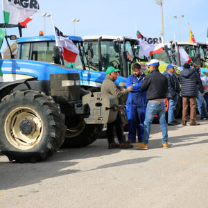 Un migliaio di agricoltori di tutta la prov. di Trapani hanno pacificamente manifestato a Marsala: domani sfileranno. Martedì a Roma