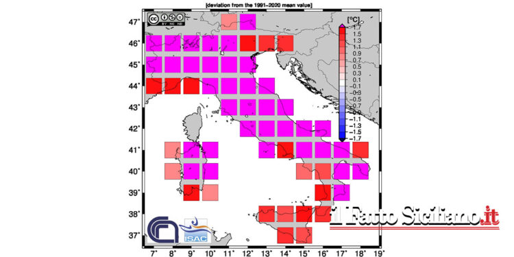 Nel centro-Italia lo scarto è persino superiore. La Coldiretti scrive alla Regione Sicilia. La Giunta regionale dichiara lo stato di crisi