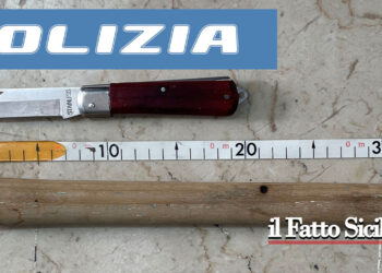 Adrano. Si presenta a casa dei familiari con coltello e mazza