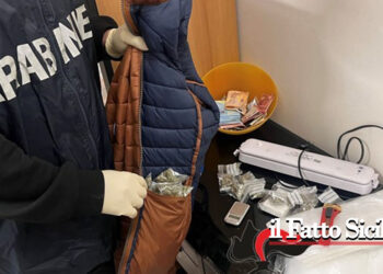 I CC di Piazza Dante hanno tratto in arresto un giovane 20enne catanese, pregiudicato, che spacciava a San Gregorio