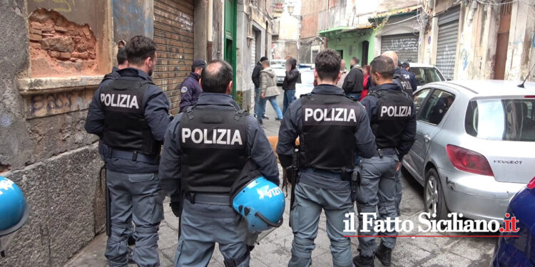 La Polizia di Stato ha eseguito dei controlli nel quartiere di San Berillo tra cui di extracomunitari che frequentano il rione