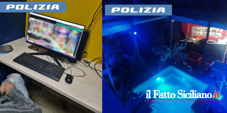 Controlli interforze disposti dalla Questura: sanzionate pesantemente sala giochi abusiva e associazione che somministrava alimenti e bevande