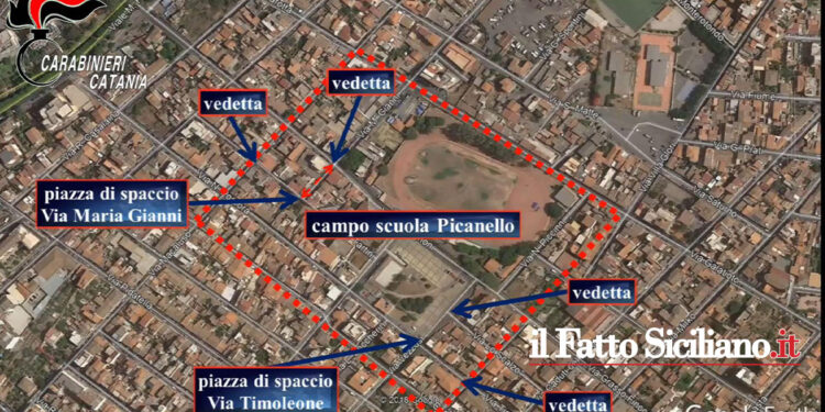 Eseguita dai CC di Catania la traduzione in carcere di due appartenenti a cosche condannati per associazione a delinquere e spaccio