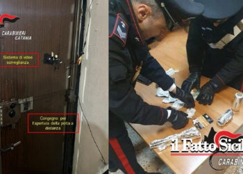 I CC di della Stazione di Catania Piazza Dante hanno arrestato un 49enne che spacciava nell’abitazione crack e cocaina