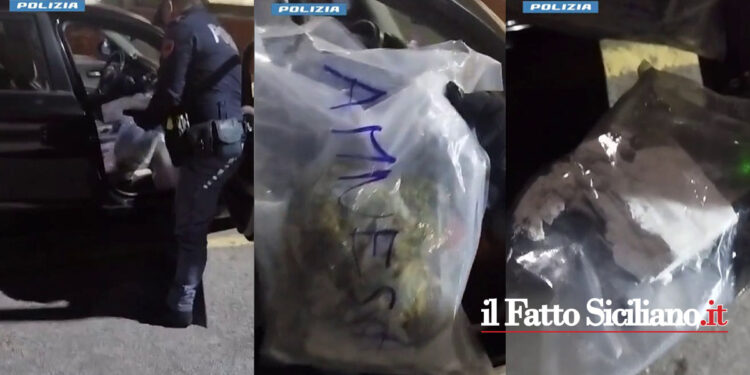 La Squadra volante della Questura di Catania ha tratto in arresto un 40enne siracusano con oltre 1,5 kg tra marjuana amnesia* e cocaina