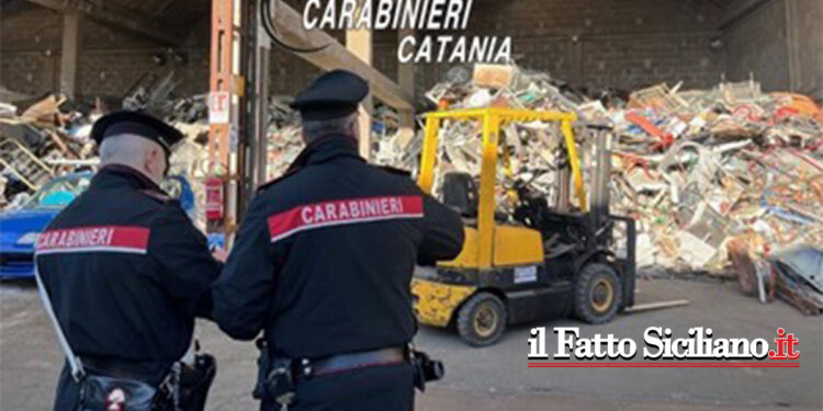 Catania. Gestiva rifiuti non autorizzati. Denunciato il proprietario