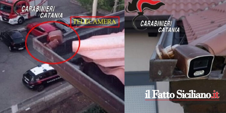 I CC della Stazione di Riposto hanno arrestato un 44enne pregiudicato che aveva allestito una piazza di spaccio con tanto di telecamere