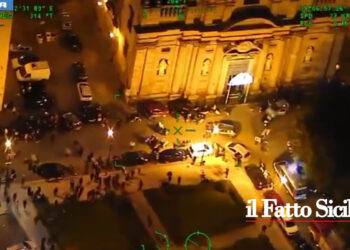La Polizia di Stato di Palermo durante le vietate vampe di San Giuseppe si è trovata contro una moltitudine di giovani e minori, 18 deferiti