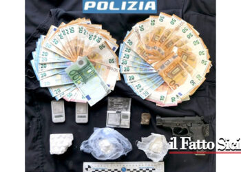 Arrestato per spaccio dalla Polizia di Stato di Ragusa un vittoriese che deteneva in casa cocaina purissima ancora in pietra grezza