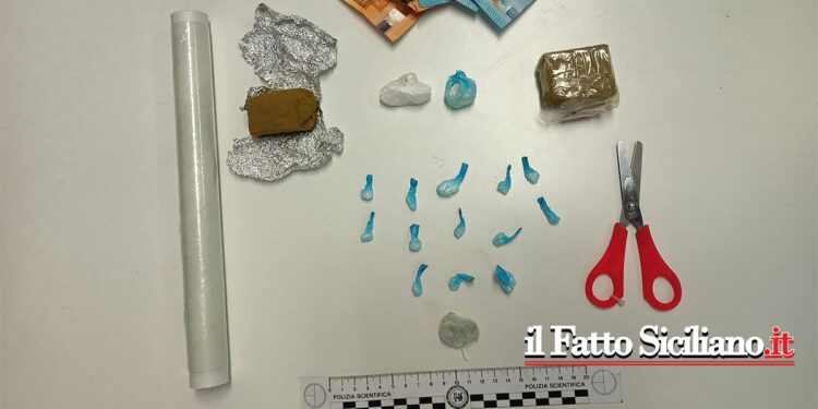 Sicilia. Arrestato pregiudicato con hashish e cocaina
