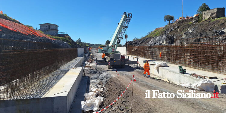 Disagi per Lavori sulla SS284 Occidentale Etnea nel tratto Adrano-Bronte: limite di velocità ridotto e senso unico alternato