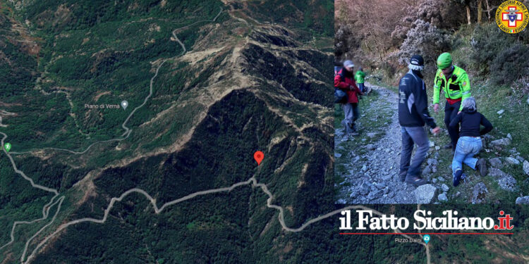 Il Soccorso Alpino e Speleologico Siciliano è intervenuto nel territorio di Castroreale (Me) per un’escursionista infortunatasi