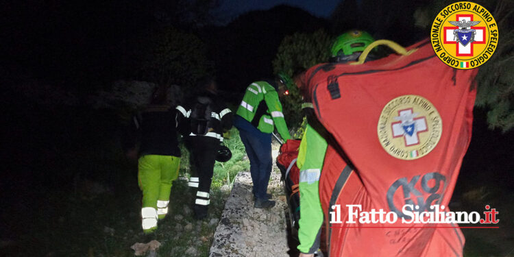 Il CNSAS Sicilia è intervenuto in soccorso di un biker siracusano infortunatosi nel territorio di Cassibile (Sr)