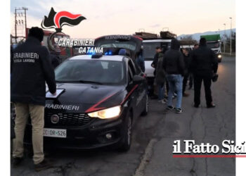 I CC di Paternò hanno eseguito ad un incensurato un divieto di allontanamento per caporalato verso extracomunitari