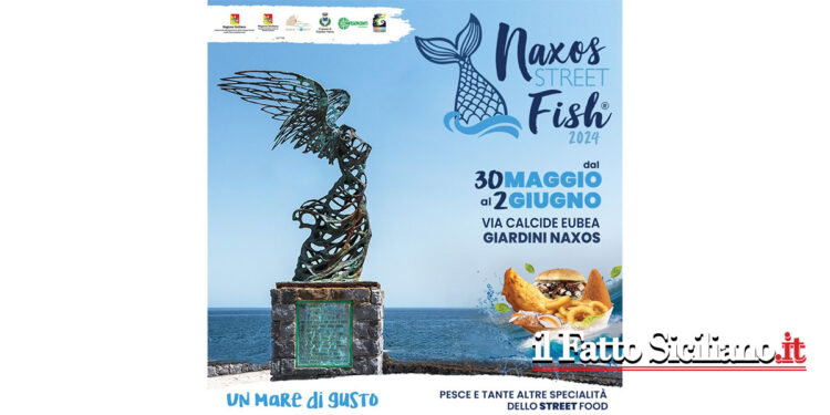 A Giardini Naxos nella Biblioteca comunale venerdì 24 si terrà la presentazione del Naxos Street Fish 2024