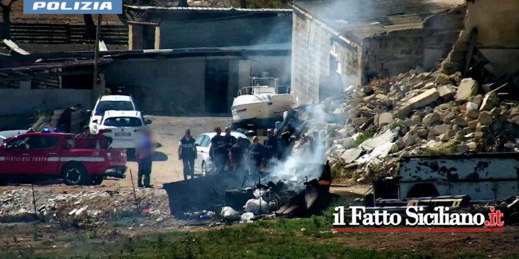 Vasta operazione della Polizia di Stato in 33 province italiane. A Trapani scoperto un inceneritore casalingo con discarica abusiva