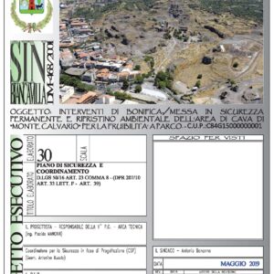 Il segretario del Circolo PD Biancavilla, Giuseppe Pappalardo, presenta una mozione in Consiglio Comunale sulla bonifica dell'area di Monte Calvario
