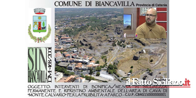 Il segretario del Circolo PD Biancavilla, Giuseppe Pappalardo, presenta una mozione in Consiglio Comunale sulla bonifica dell'area di Monte Calvario