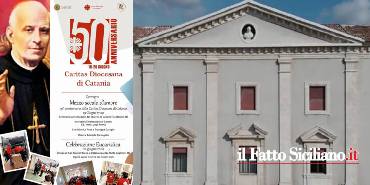 Il 19 p.v. al Seminario Arcivescovile dei Chierici di Catania (via Braille 26) la Caritas Diocesana terrà l’incontro “Mezzo secolo d’amore”