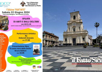 A San Giovanni La Punta, in P.zza Lucia Mangano, si svolgerà la prima edizione “Punt’Arte” organizzata dalla Pro Loco e patrocinata dal Comune