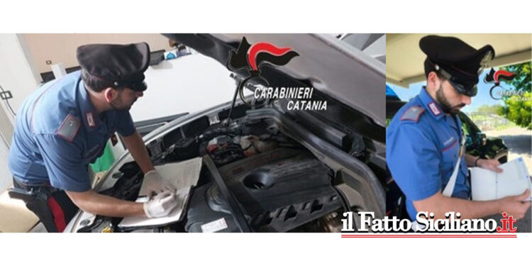 I CC di Fiumefreddo hanno scoperto una centrale del riciclaggio di auto di lusso tra cui anche una Stelvio, denunciati un 39enne e un 49enne